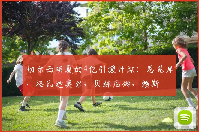 切尔西明夏的4亿引援计划：恩昆库，格瓦迪奥尔，贝林厄姆，赖斯