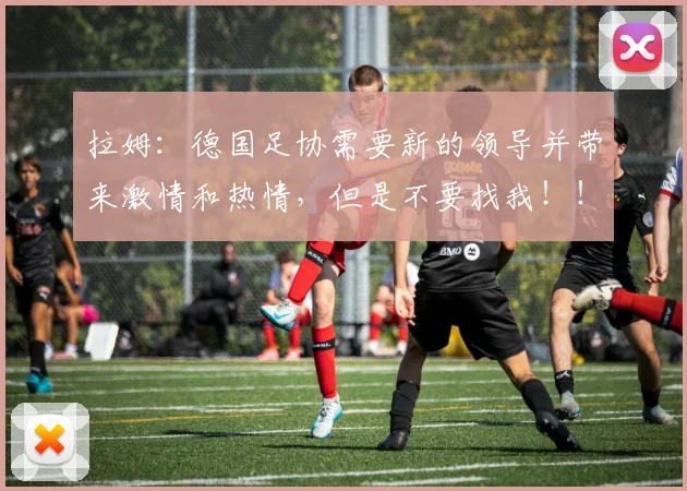 拉姆：德国足协需要新的领导并带来激情和热情，但是不要找我！！